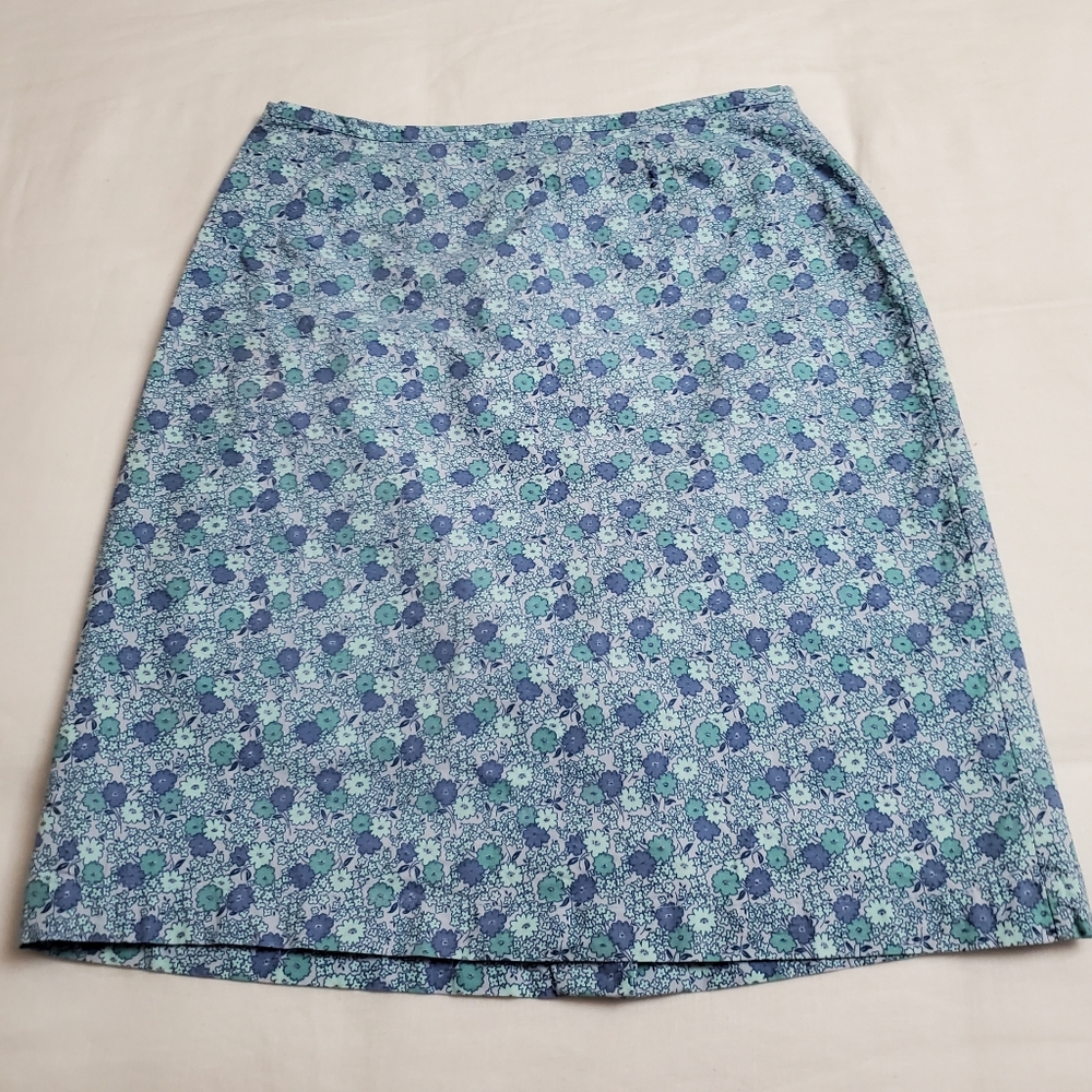 Cherokee Spring Collection Vintage 90's Skirt Boho Delicate Floral Print Size 12
